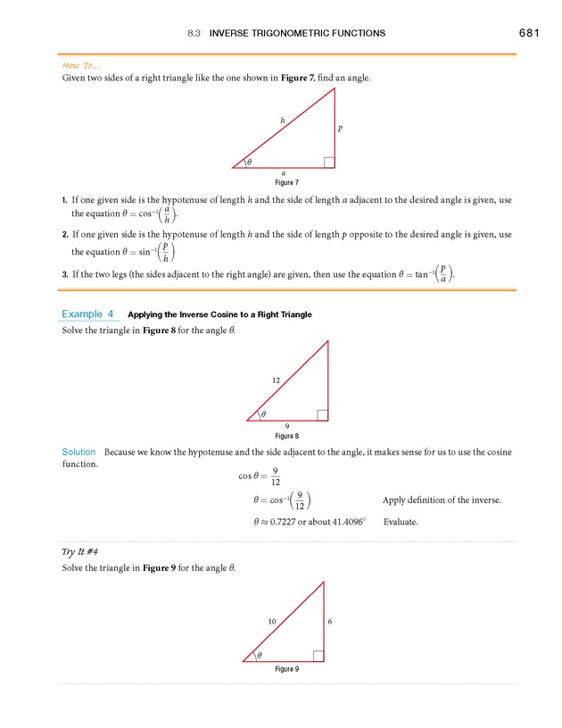 Algebra and Trigonometry - Front Matter 699